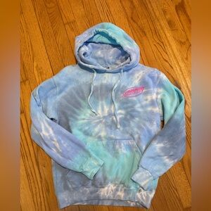 Size small Santa Cruz Skateboards Light Blue Hoodie